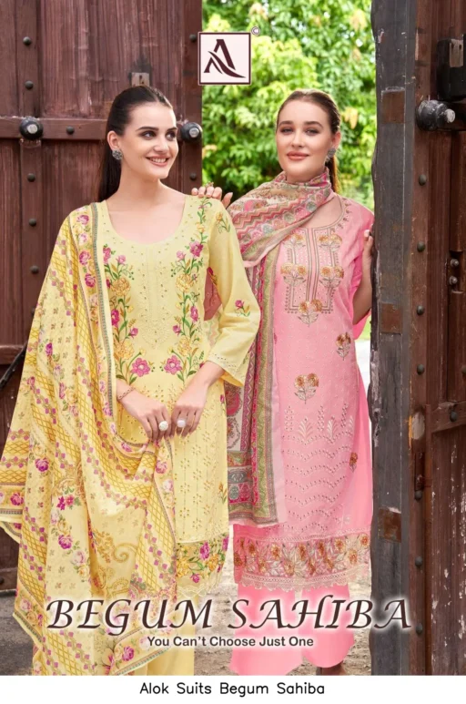 Alok Suits Begum Sahiba