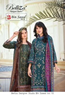 Belliza Designer Studio Bin Saeed Vol 10