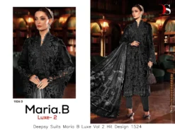 Deepsy Suits Maria B Luxe Vol 2 Hit Design 1524