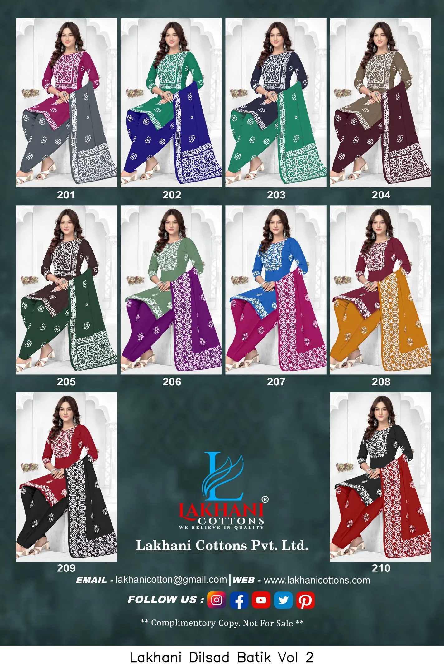 Lakhani Dilsad Batik Vol 2 - Image 10