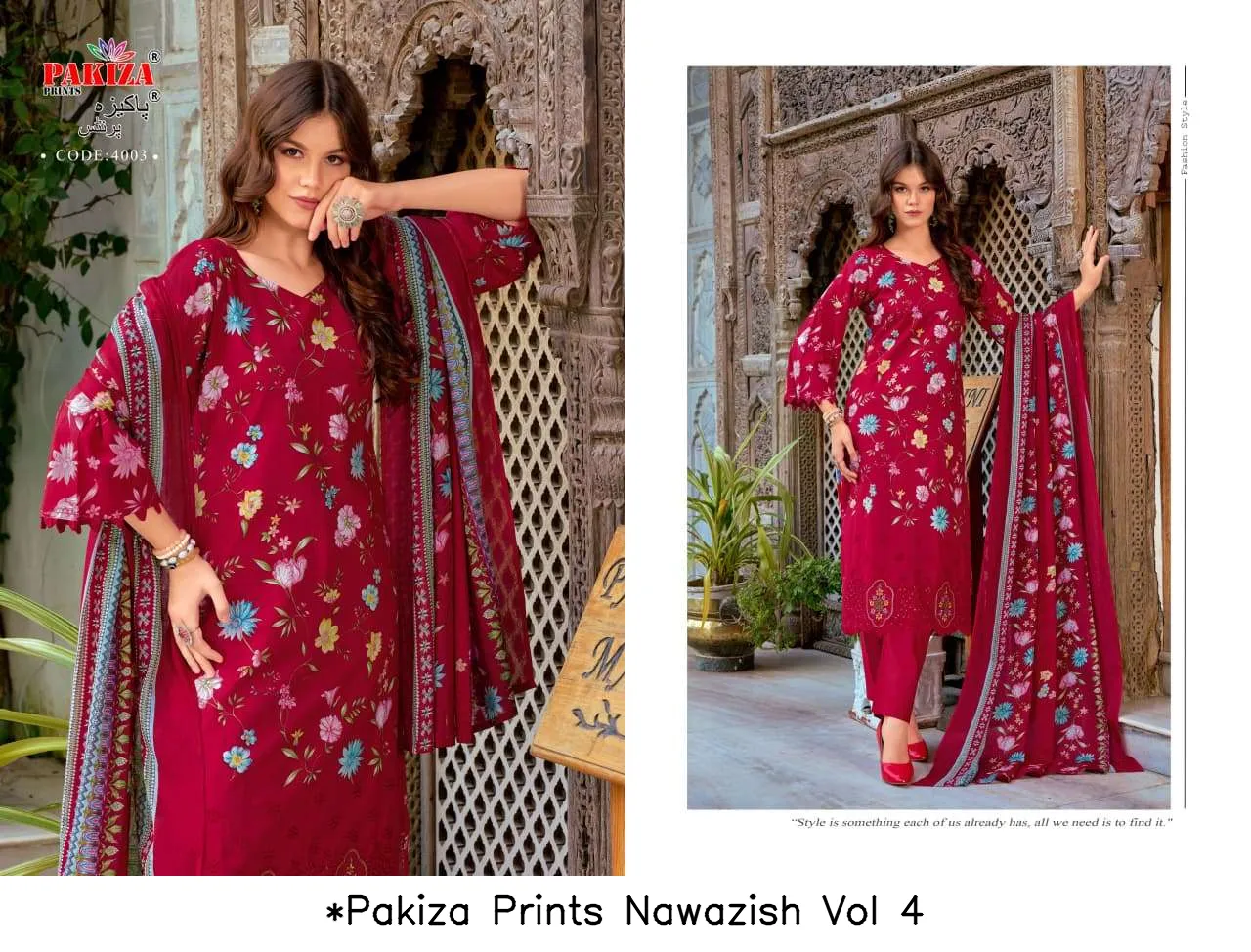 Pakiza Prints Nawazish Vol 4 - Image 4