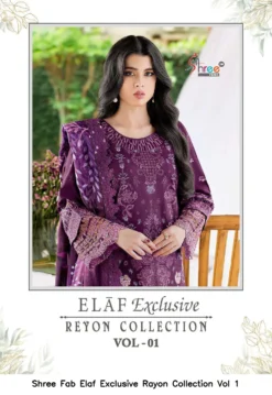 Shree Fab Elaf Exclusive Rayon Collection Vol 1