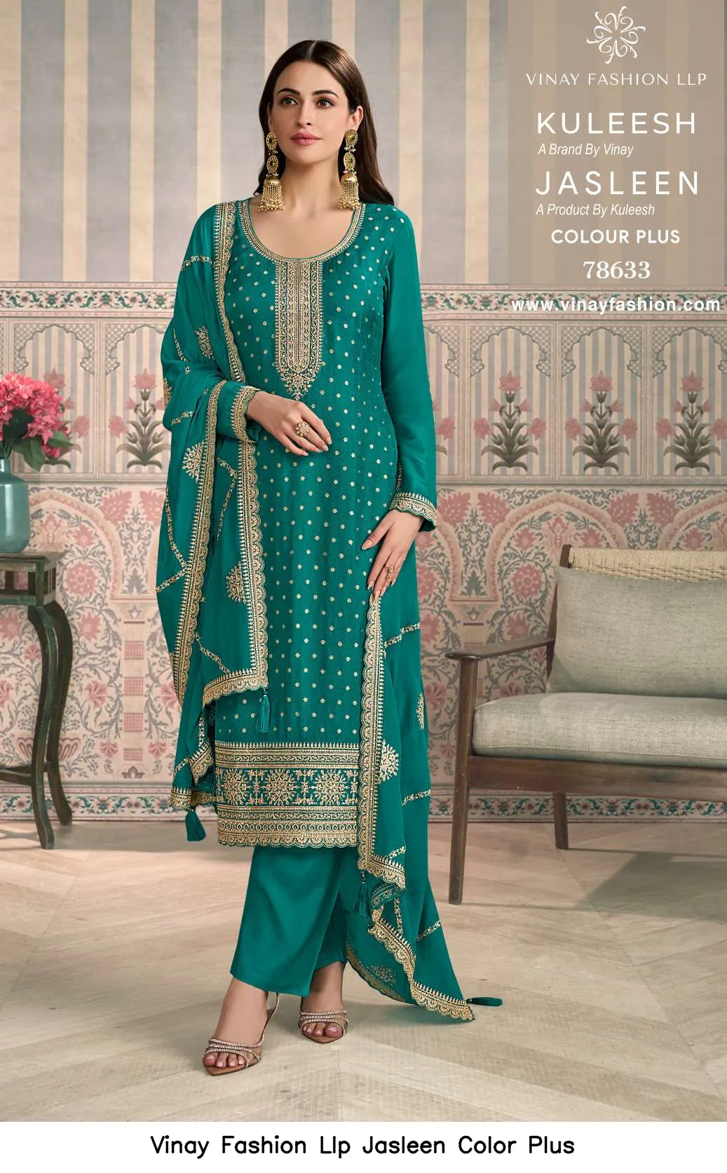 Vinay Fashion Llp Jasleen Color Plus - Image 4