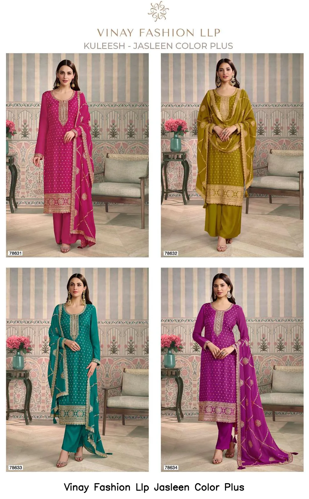 Vinay Fashion Llp Jasleen Color Plus - Image 6