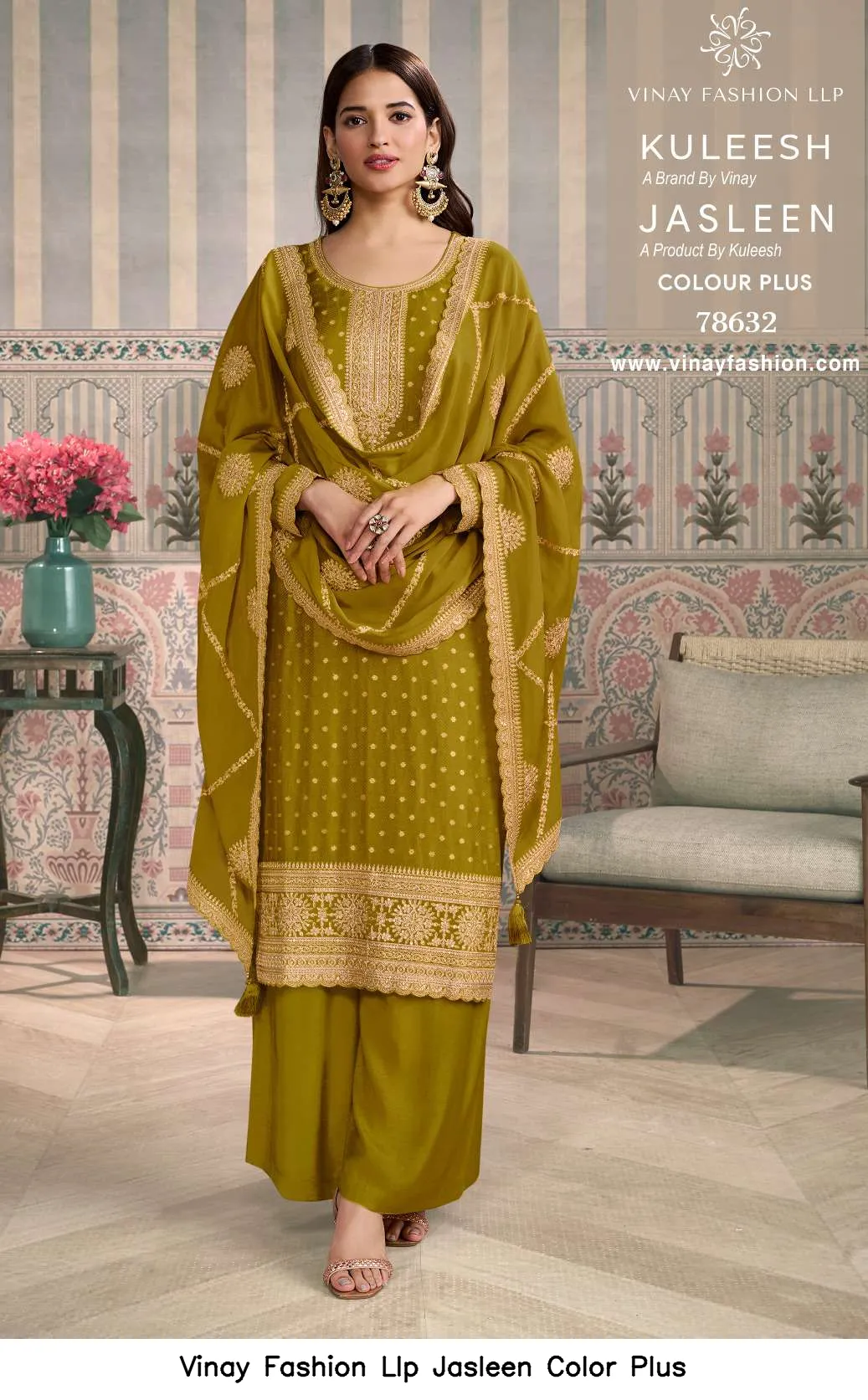 Vinay Fashion Llp Jasleen Color Plus - Image 7