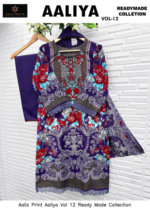 Aaliz Print Aaliya Vol 12 Ready Made Collection