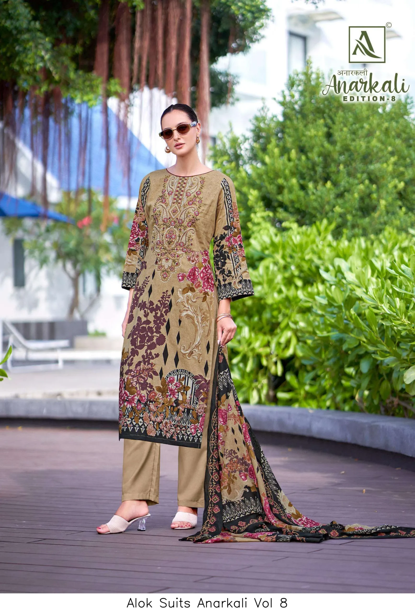 Alok Suits Anarkali Vol 8 - Image 2