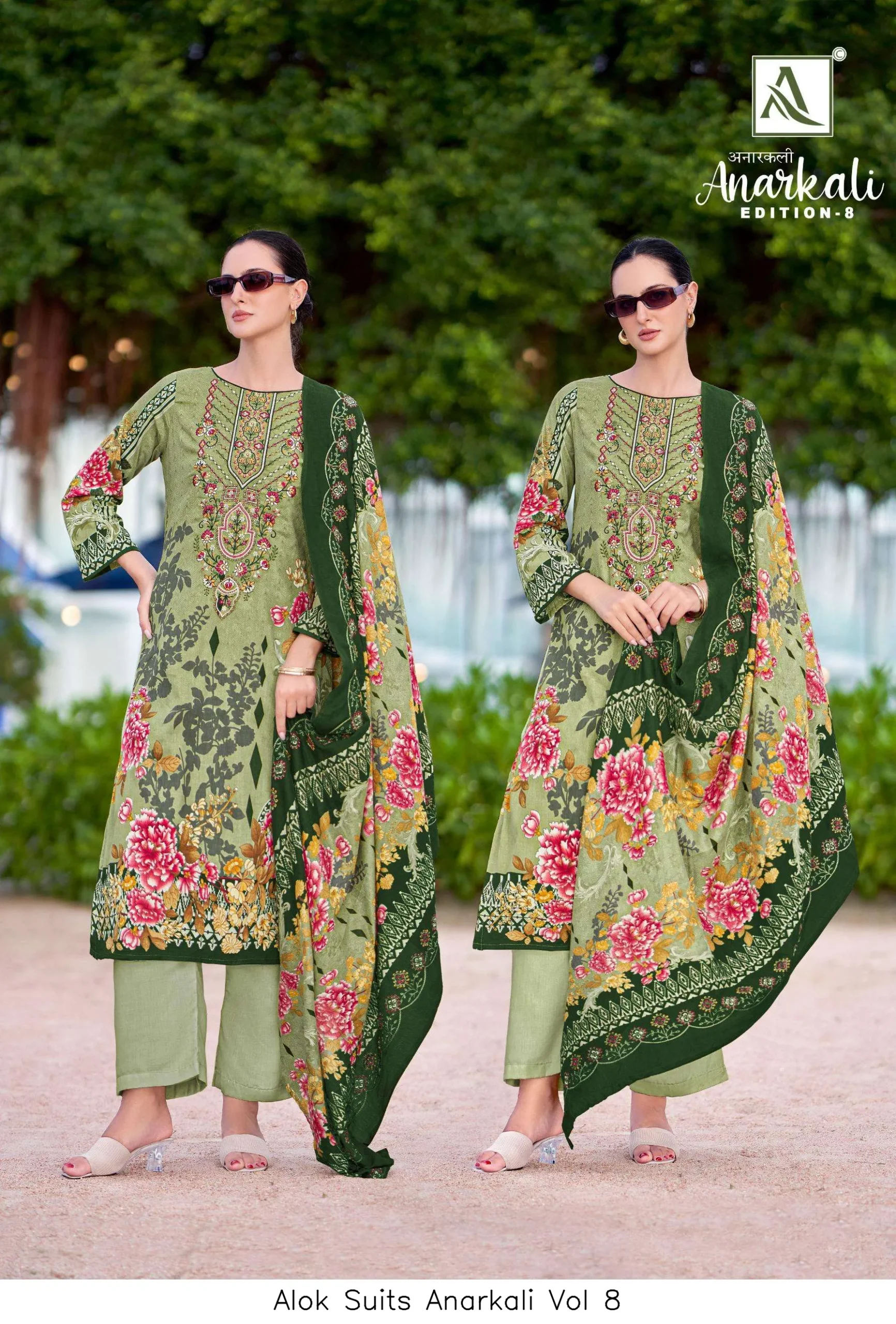 Alok Suits Anarkali Vol 8 - Image 4