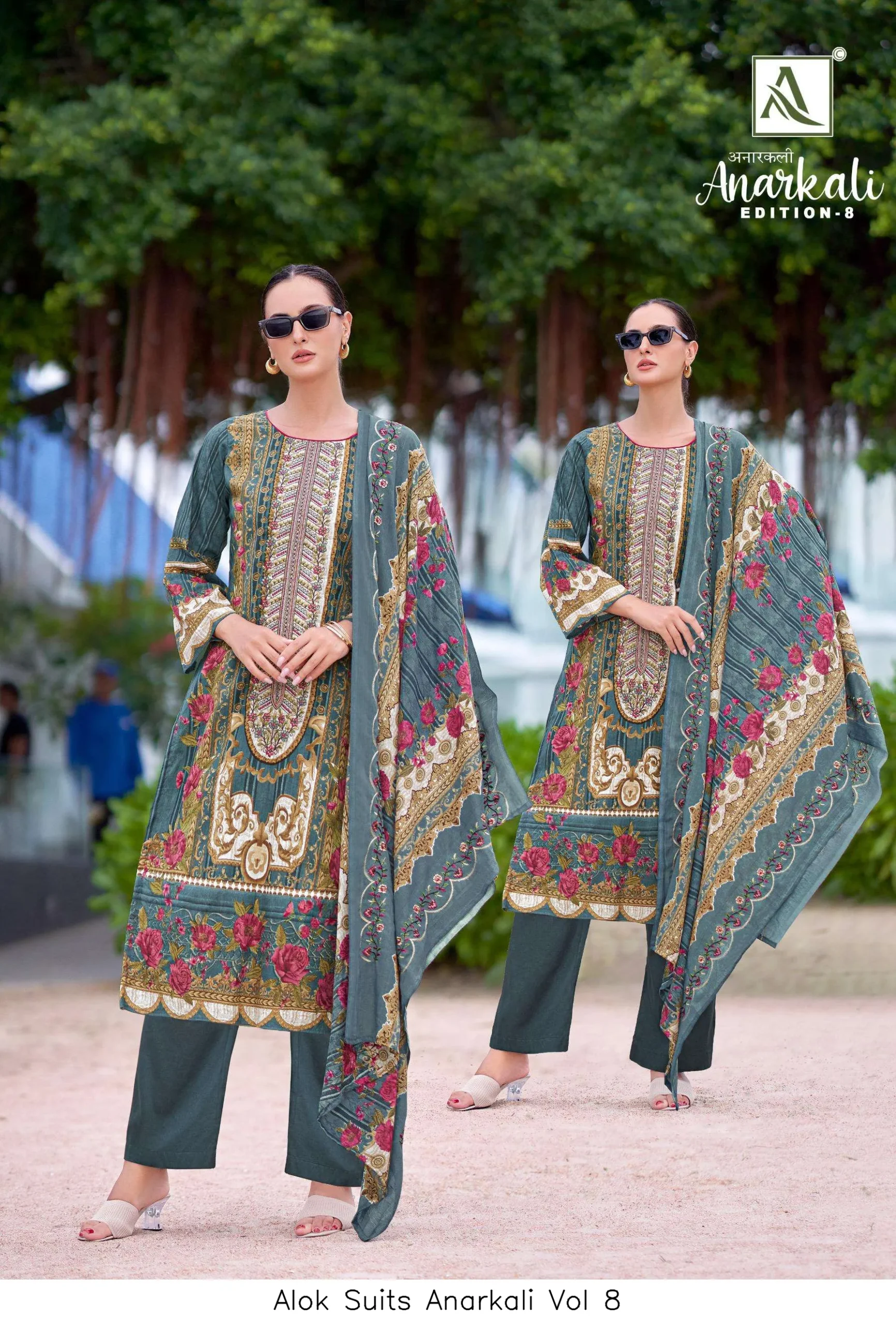 Alok Suits Anarkali Vol 8 - Image 5