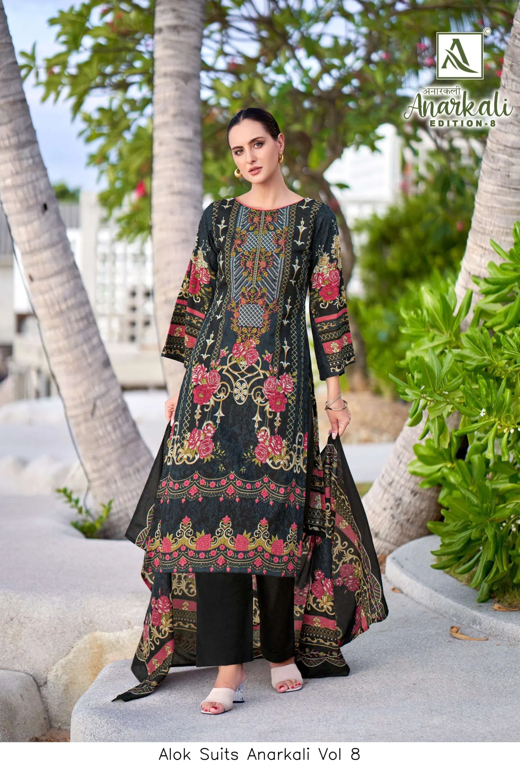 Alok Suits Anarkali Vol 8 - Image 6