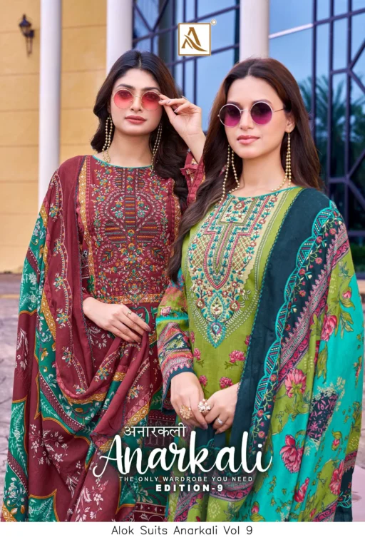 Alok Suits Anarkali Vol 9