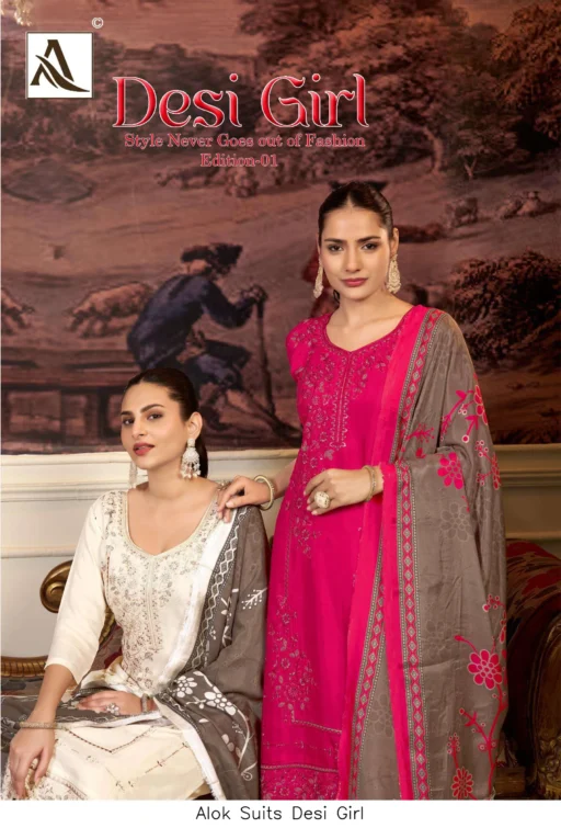 Alok Suits Desi Girl