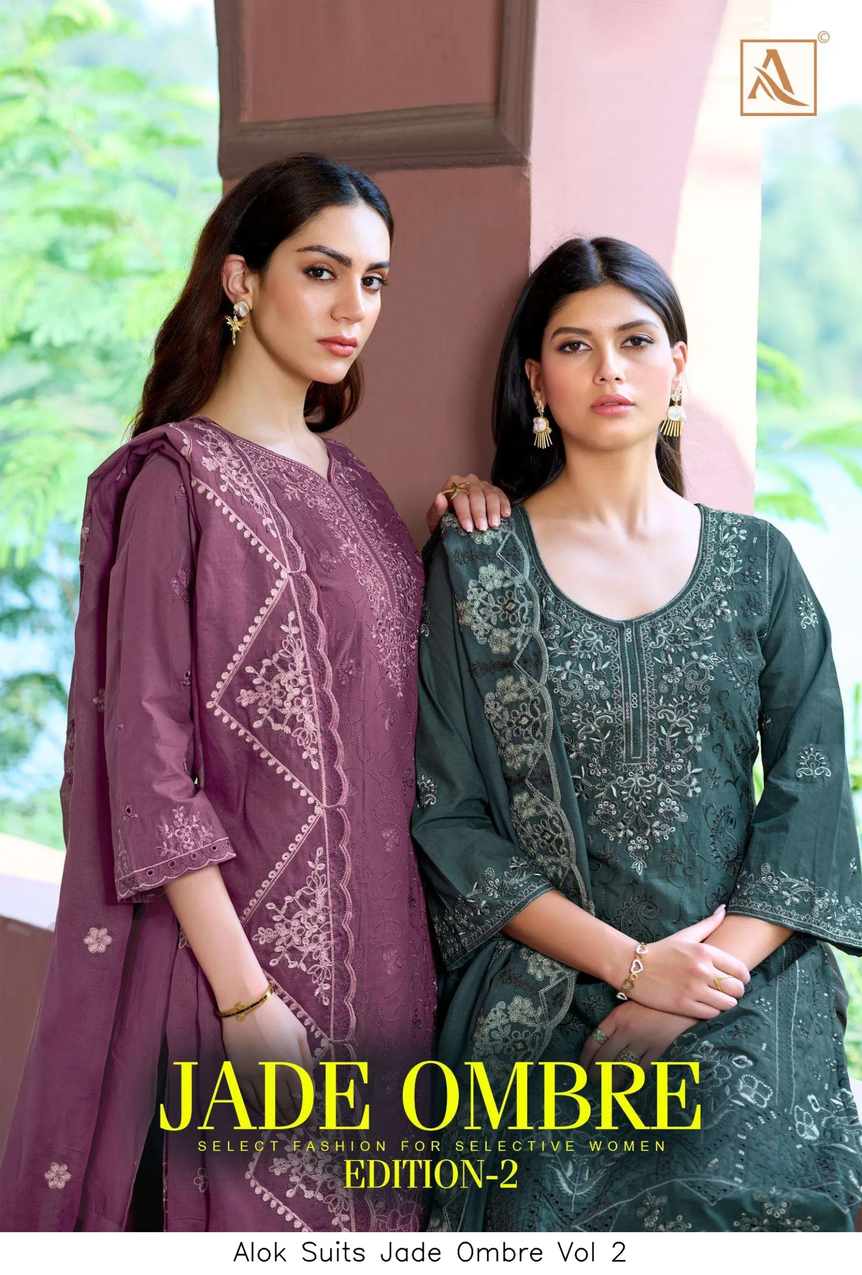 Alok Suits Jade Ombre Vol 2