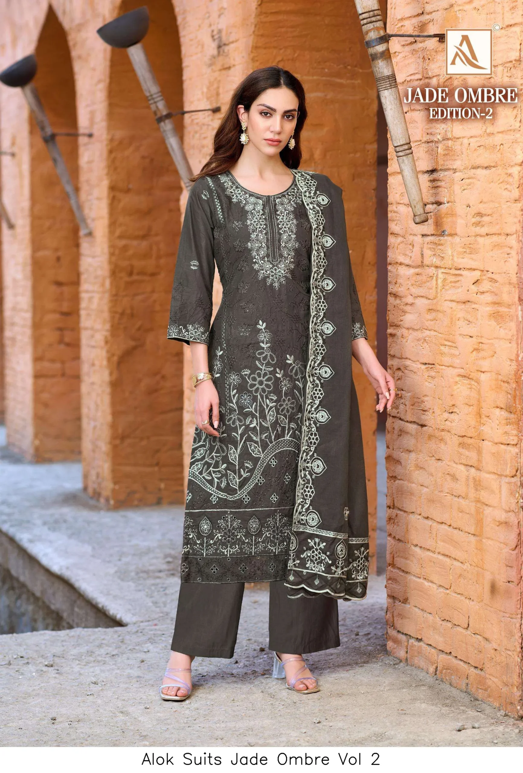 Alok Suits Jade Ombre Vol 2 - Image 4