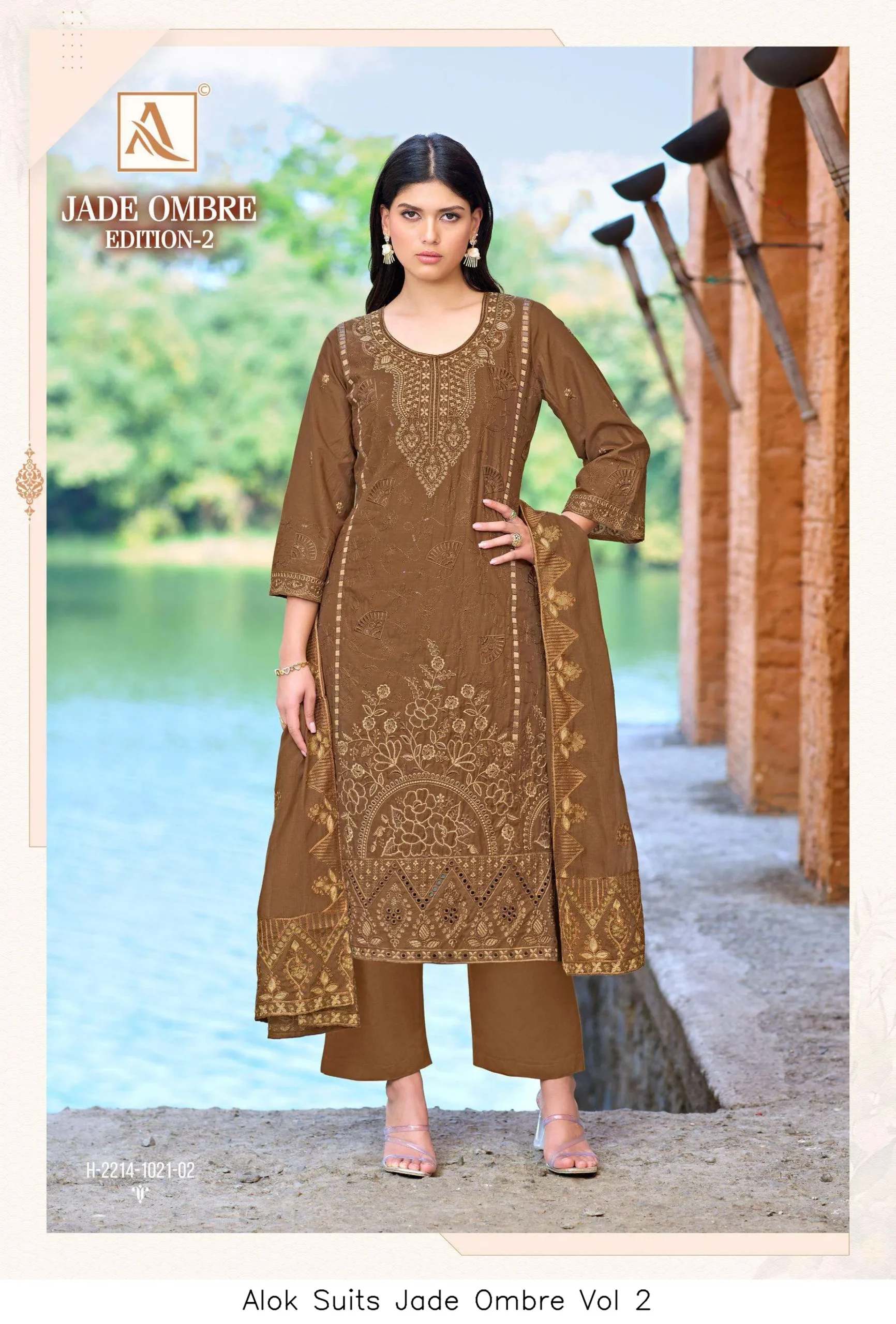 Alok Suits Jade Ombre Vol 2 - Image 7