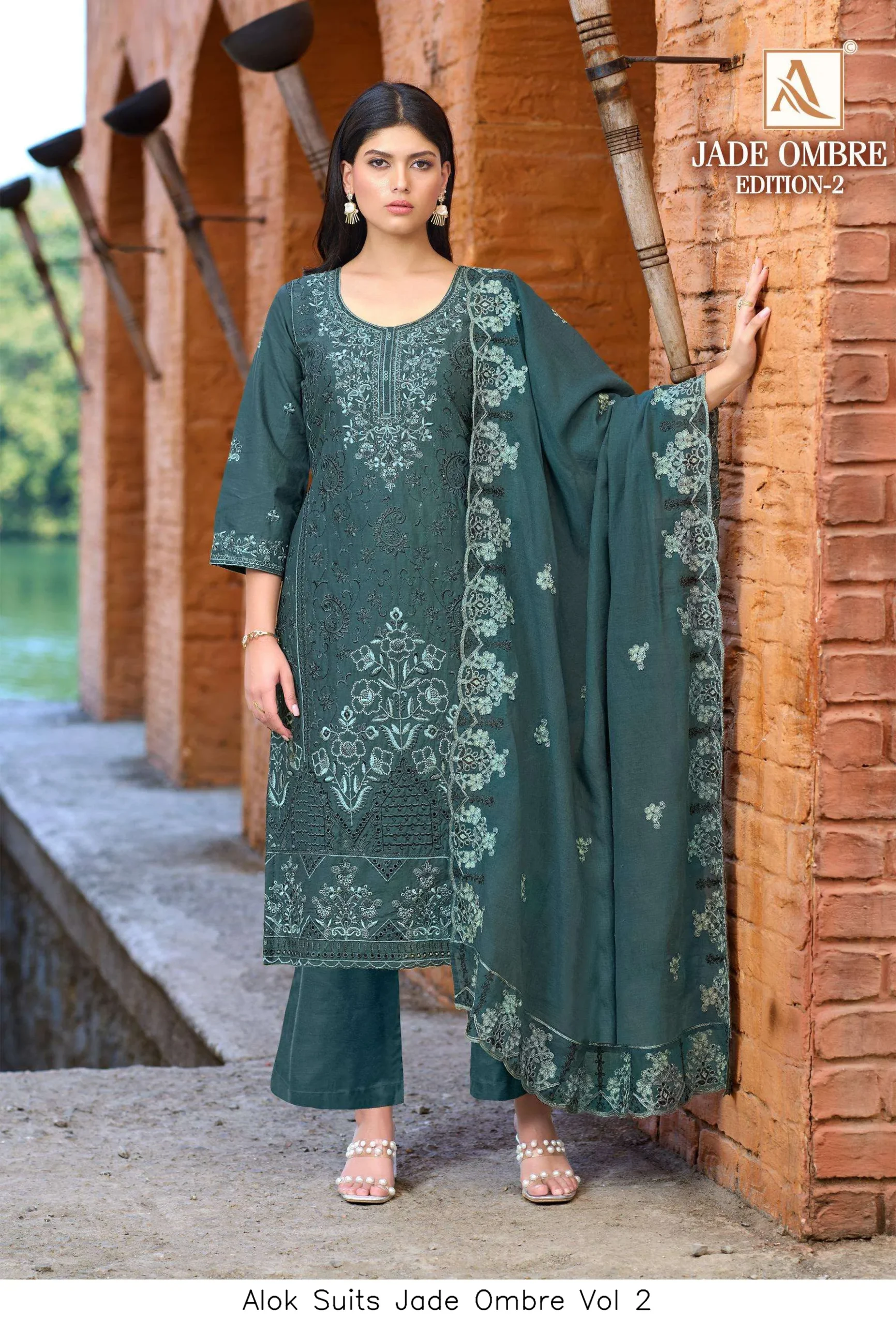 Alok Suits Jade Ombre Vol 2 - Image 8