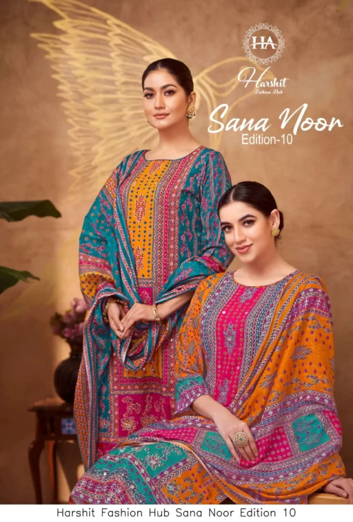 Harshit Fashion Hub Sana Noor Edition 10