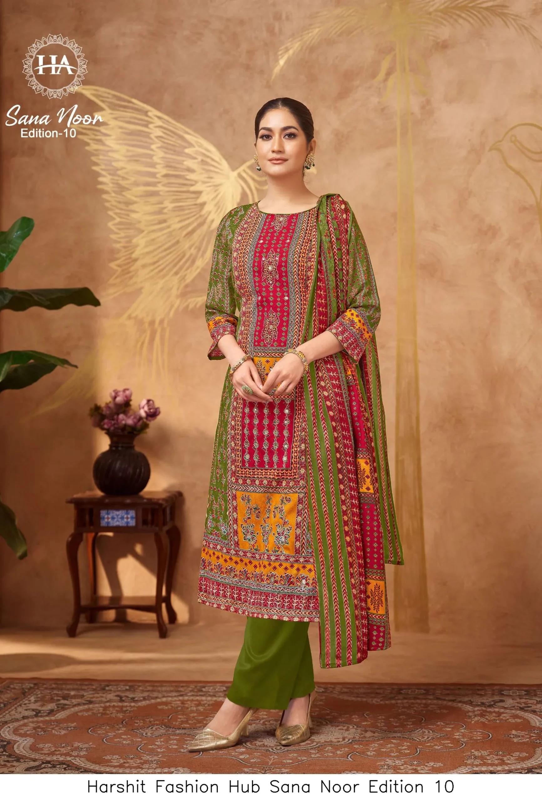 Harshit Fashion Hub Sana Noor Edition 10 - Image 4