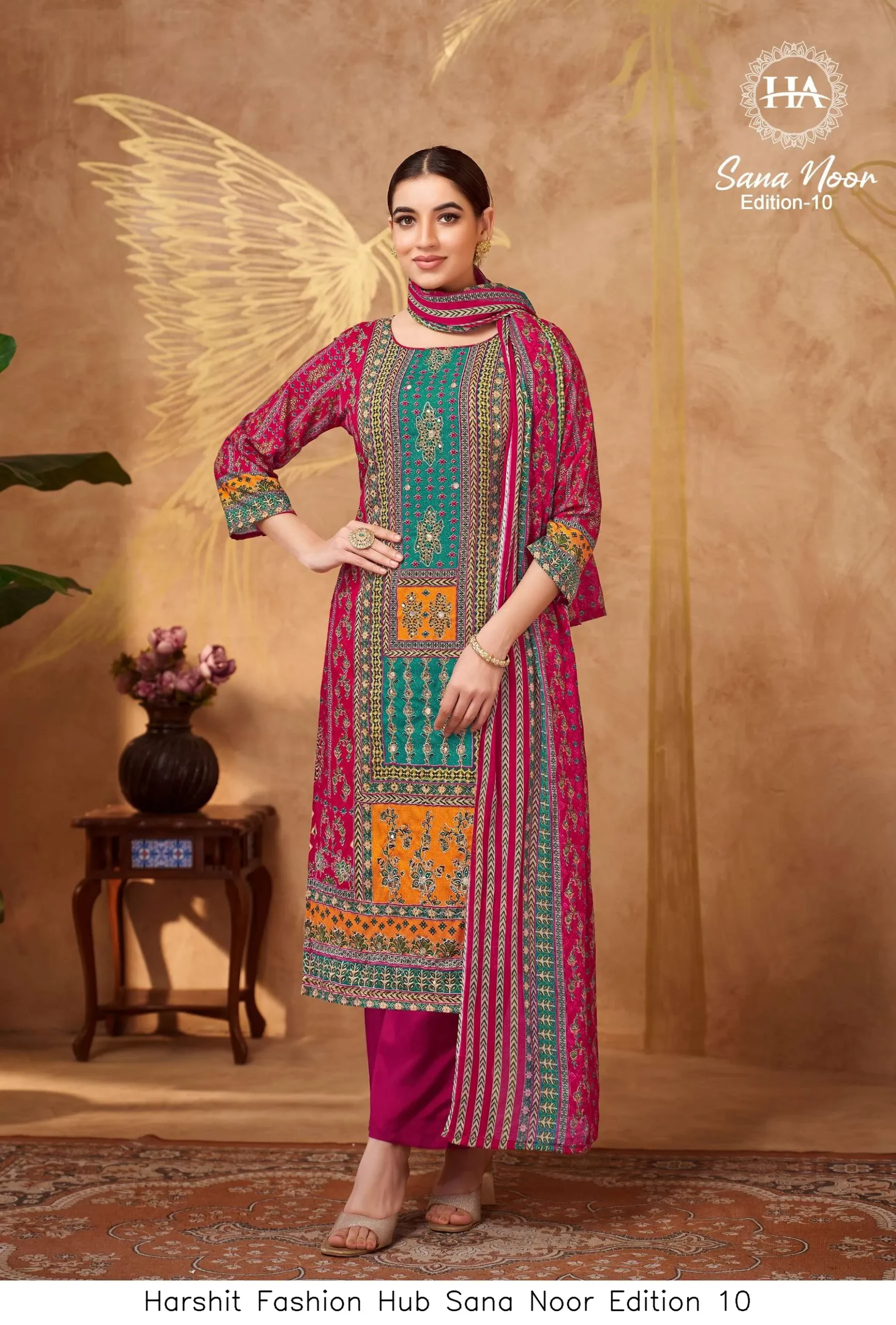 Harshit Fashion Hub Sana Noor Edition 10 - Image 6