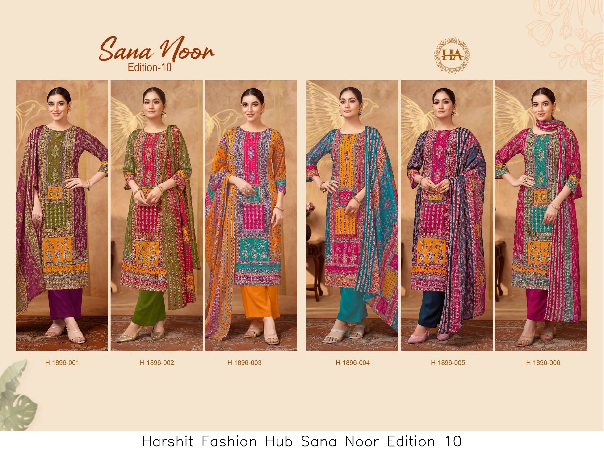 Harshit Fashion Hub Sana Noor Edition 10 - Image 8