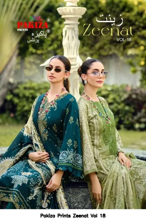 Pakiza Prints Zeenat Vol 18