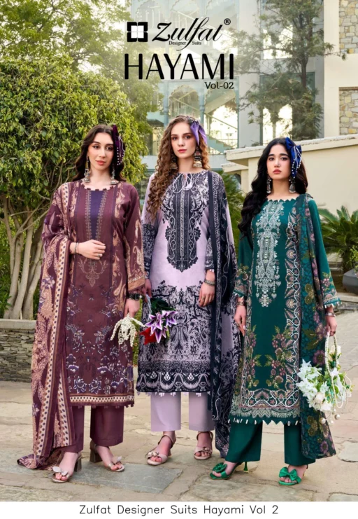 Zulfat Designer Suits Hayami Vol 2