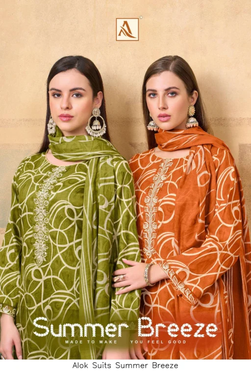 Alok Suits Summer Breeze