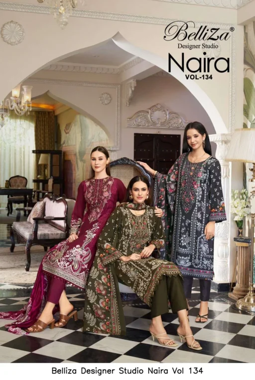 Belliza Designer Studio Naira Vol 134