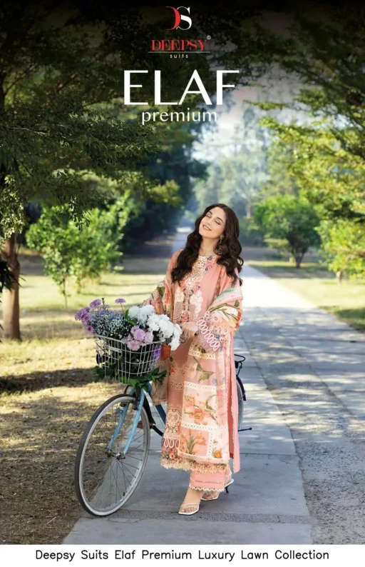 Deepsy Suits Elaf Premium Luxury Lawn Collection