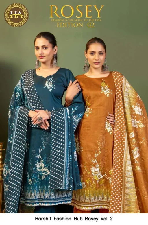 Harshit Fashion Hub Rosey Vol 2