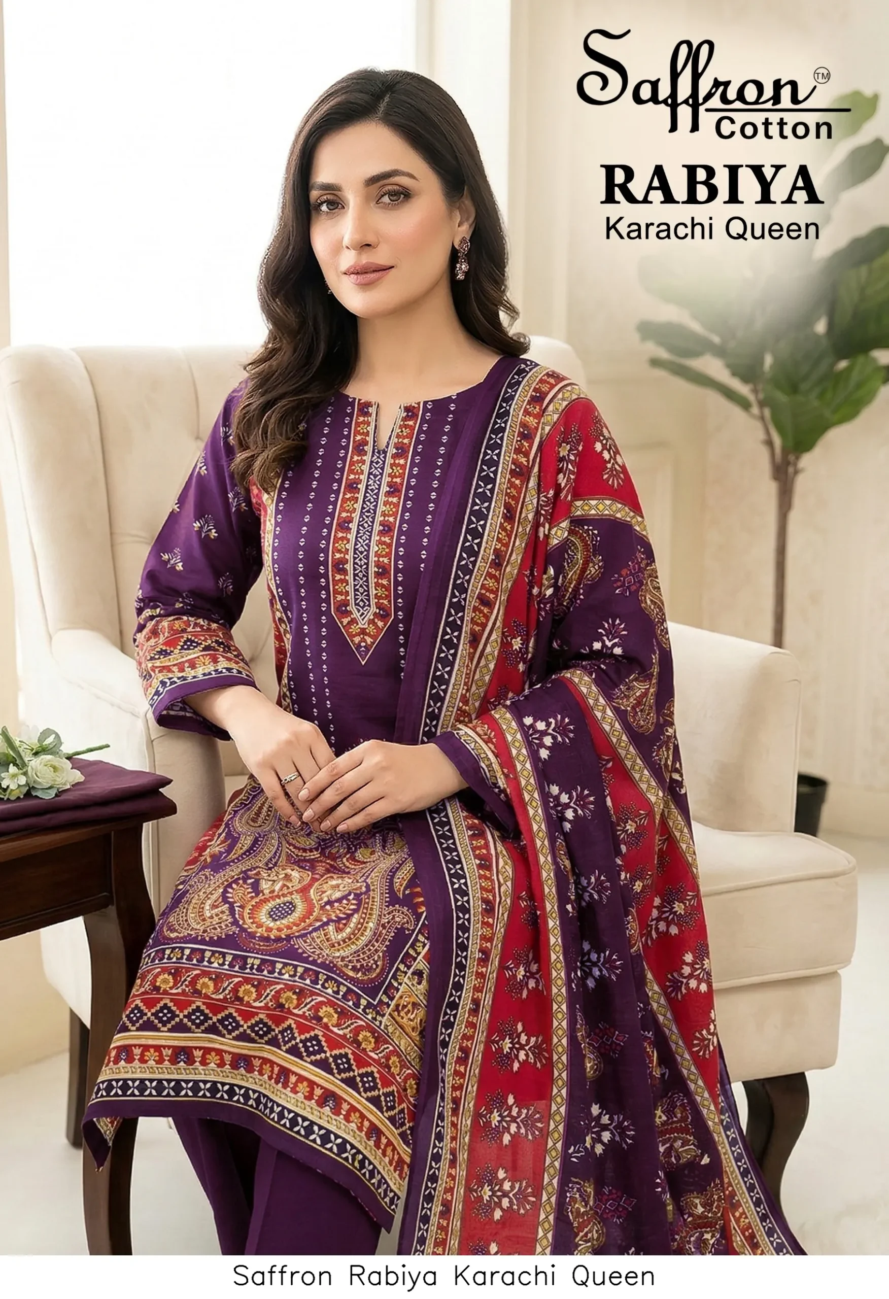 Saffron Rabiya Karachi Queen