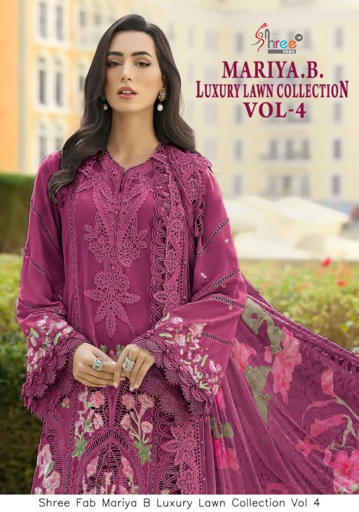 Shree Fab Mariya B Luxury Lawn Collection Vol 4