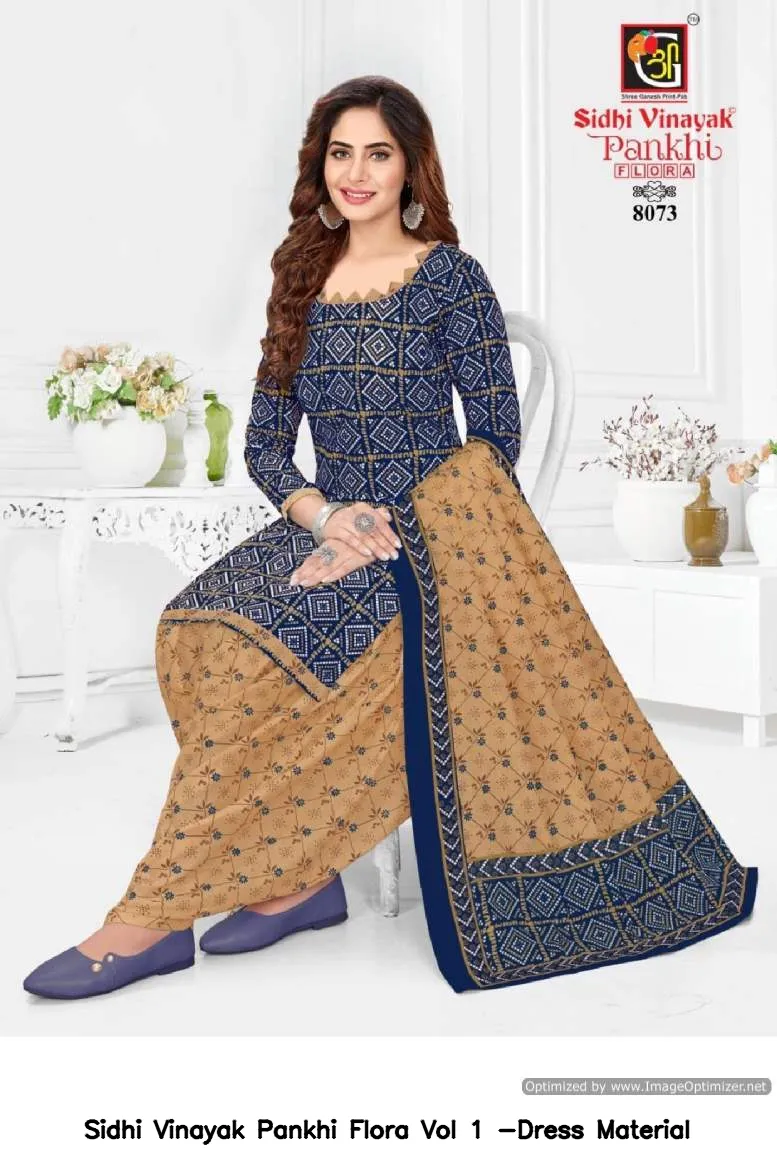 Sidhi Vinayak Pankhi Flora Vol 1 -Dress Material - Image 11