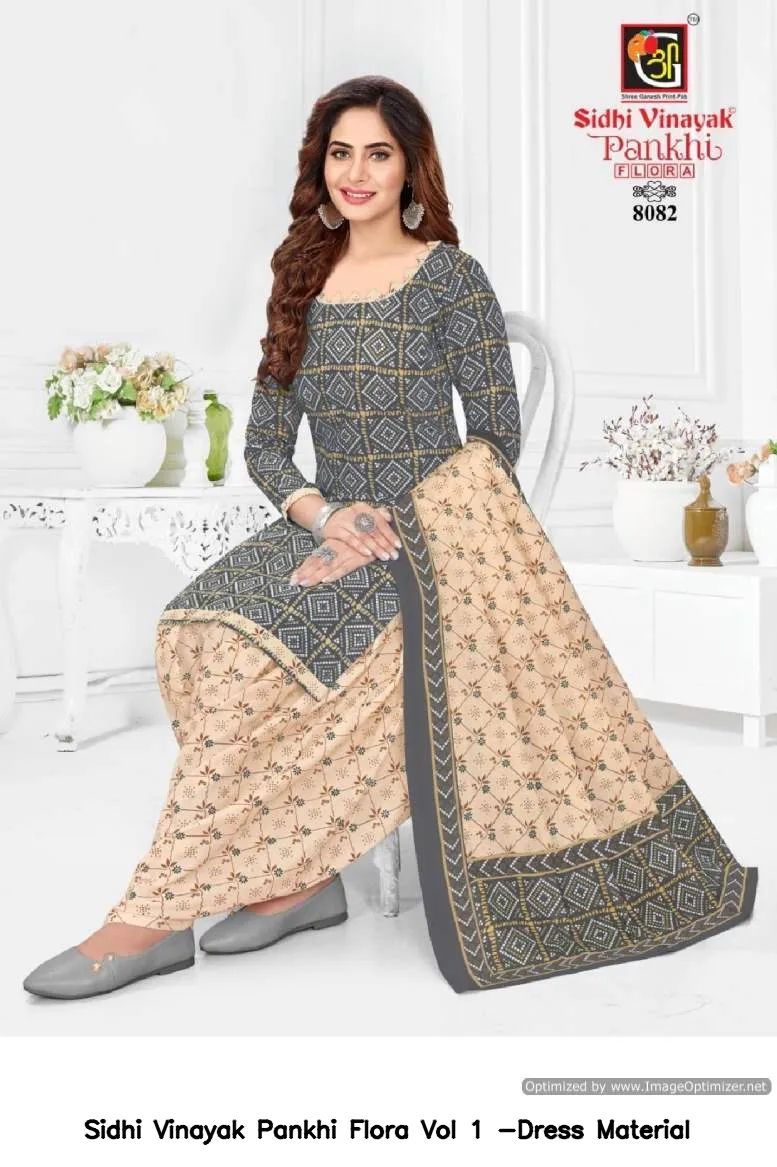 Sidhi Vinayak Pankhi Flora Vol 1 -Dress Material - Image 15