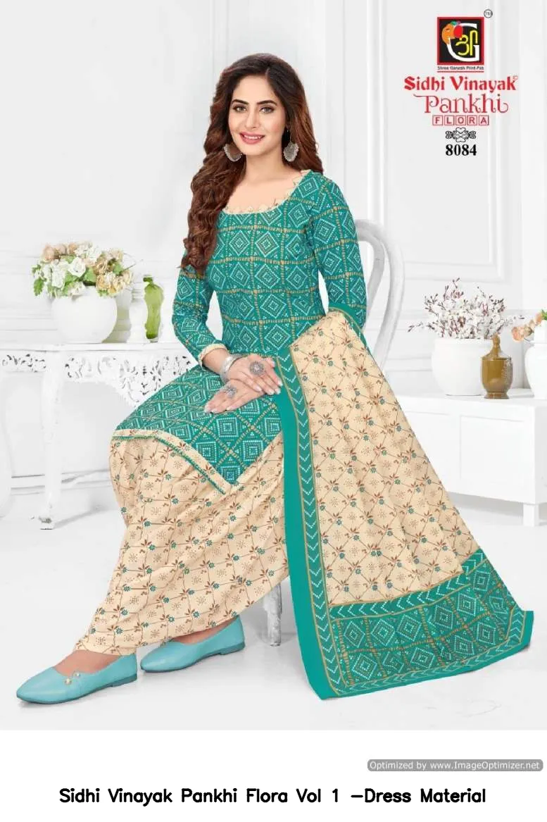 Sidhi Vinayak Pankhi Flora Vol 1 -Dress Material - Image 2
