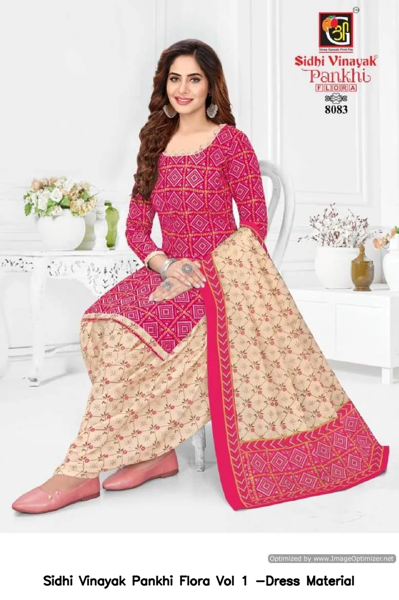 Sidhi Vinayak Pankhi Flora Vol 1 -Dress Material - Image 9