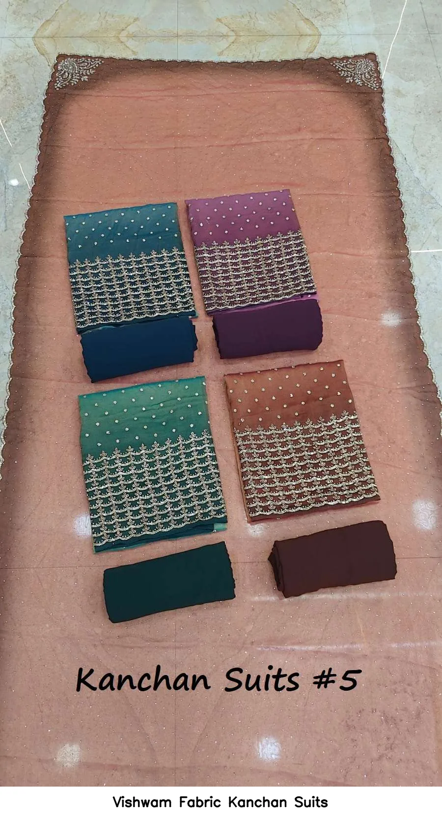 Vishwam Fabric Kanchan Suits - Image 3