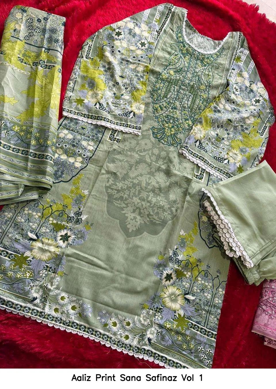 Aaliz Print Sana Safinaz Vol 1 - Image 5