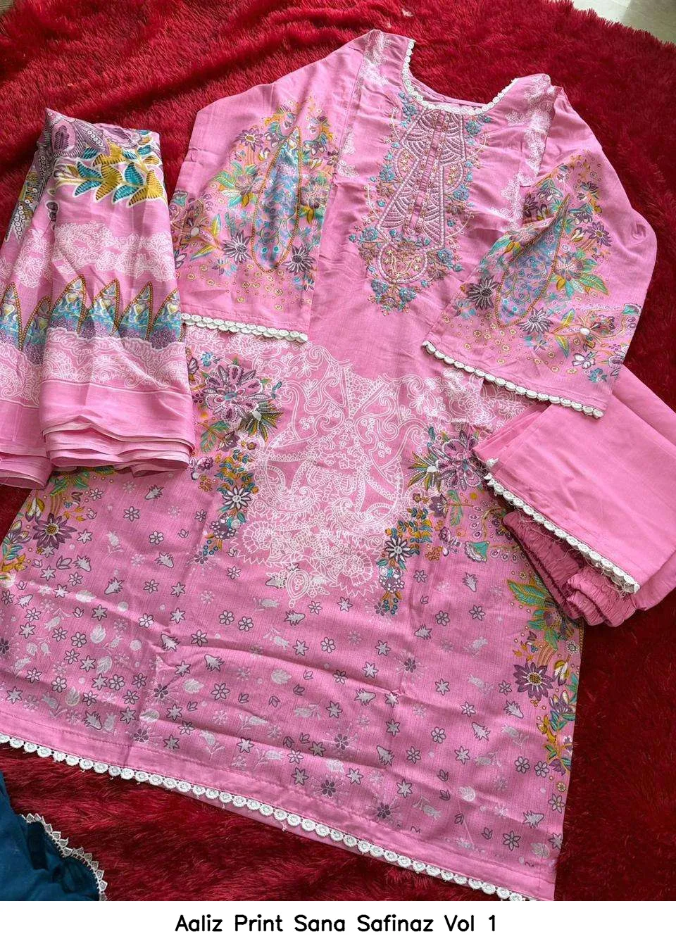 Aaliz Print Sana Safinaz Vol 1 - Image 8