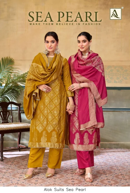 Alok Suits Sea Pearl