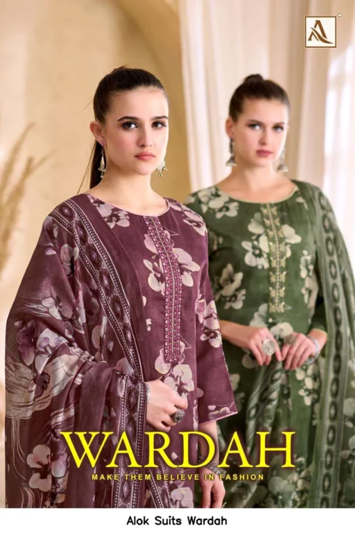 Alok Suits Wardah