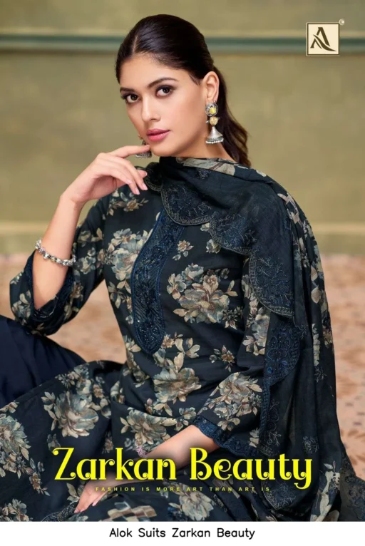 Alok Suits Zarkan Beauty