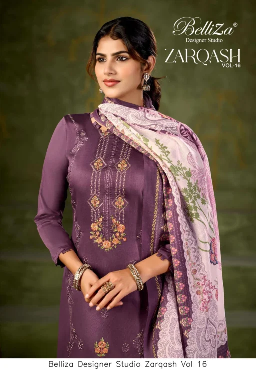 Belliza Designer Studio Zarqash Vol 16