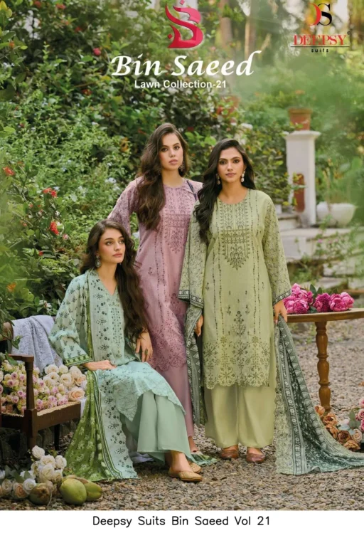 Deepsy Suits Bin Saeed Vol 21