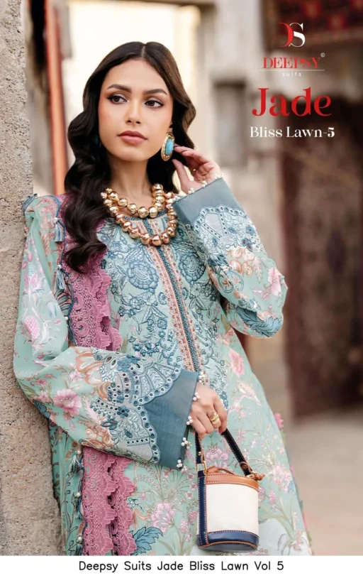 Deepsy Suits Jade Bliss Lawn Vol 5