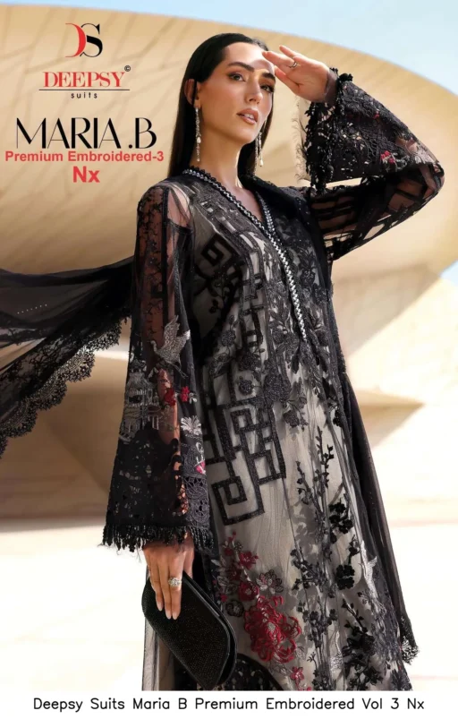 Deepsy Suits Maria B Premium Embroidered Vol 3 Nx
