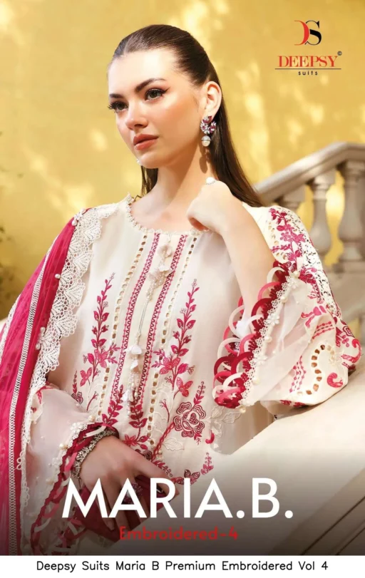 Deepsy Suits Maria B Premium Embroidered Vol 4
