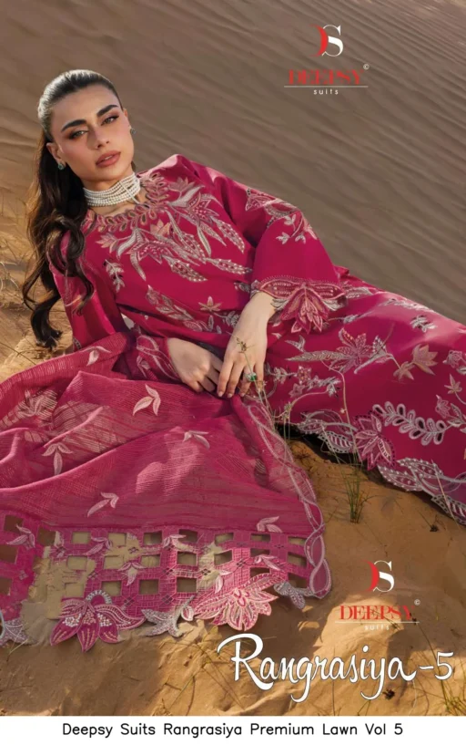 Deepsy Suits Rangrasiya Premium Lawn Vol 5