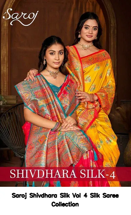 Saroj Shivdhara Silk Vol 4 Silk Saree Collection