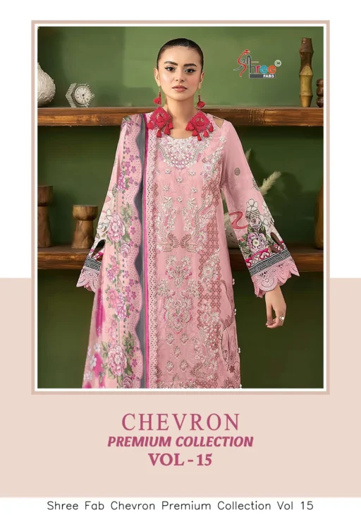 Shree Fab Chevron Premium Collection Vol 15
